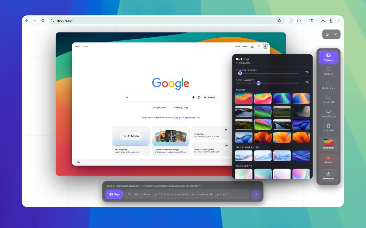 Screenlet demo
